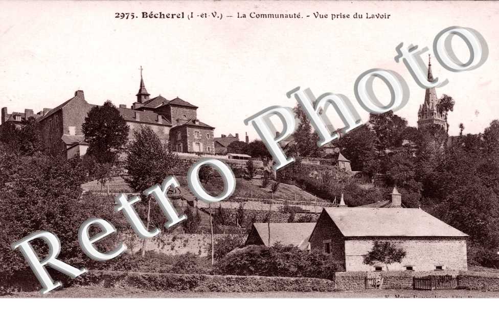 la Communaute, Vue prise du Lavoir