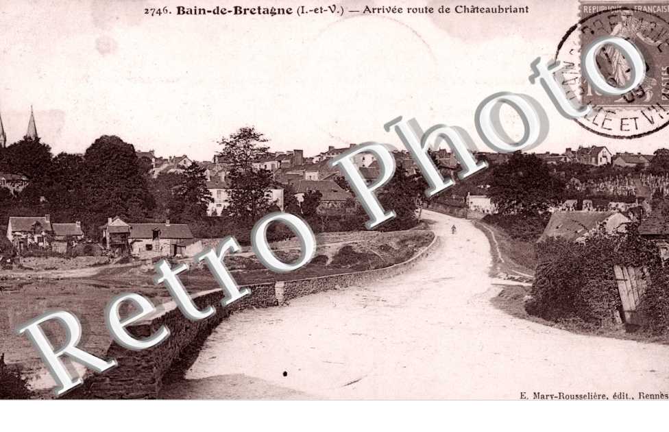 arrivee route de chateaubriant