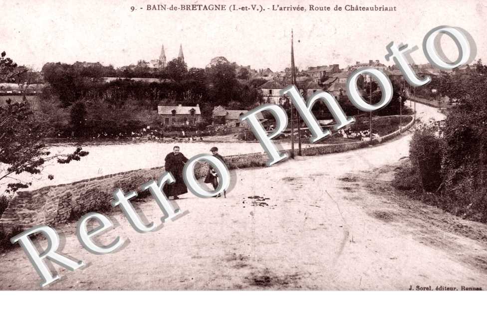 Arrivee, Route de Chateaubriant