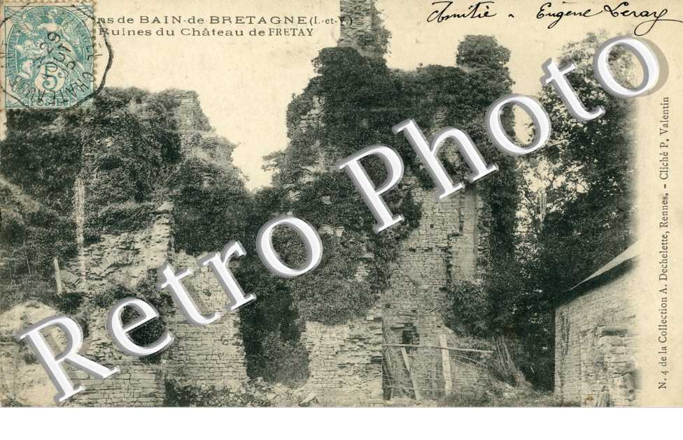 ruines du château de Fretay