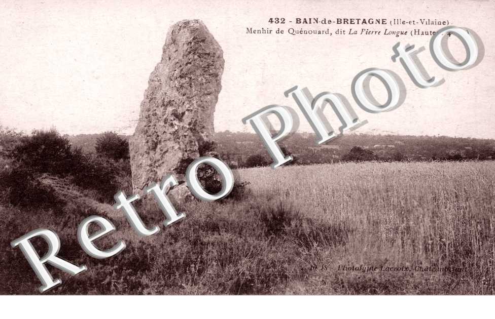 Menhir de Quénouard, dit la Pierre Longue