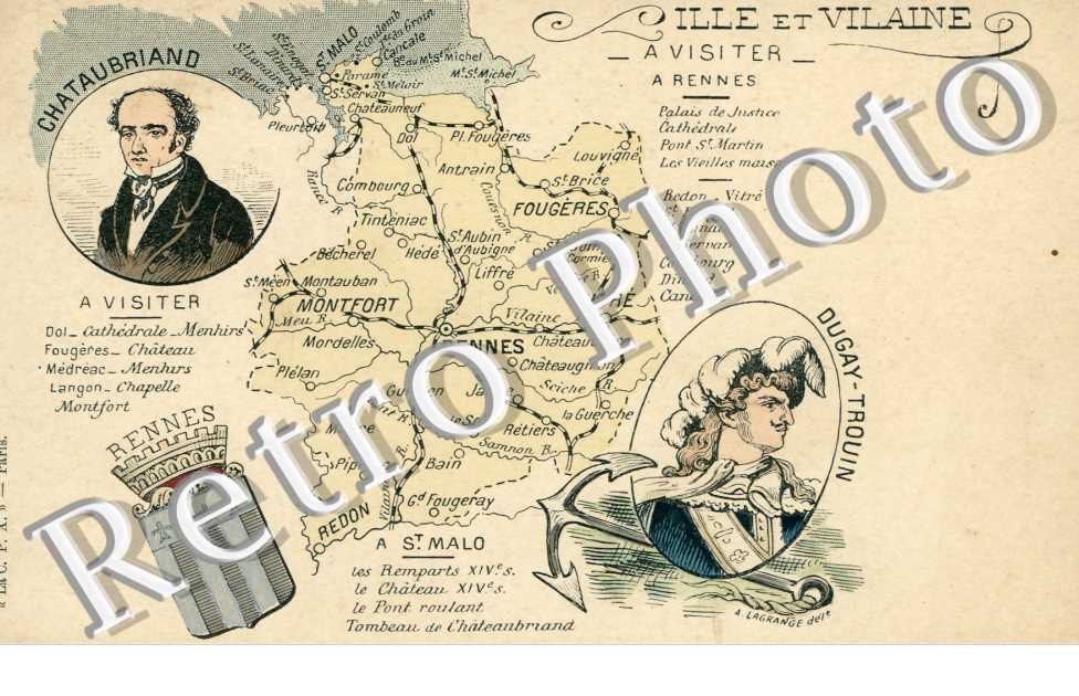 la Carte geographique