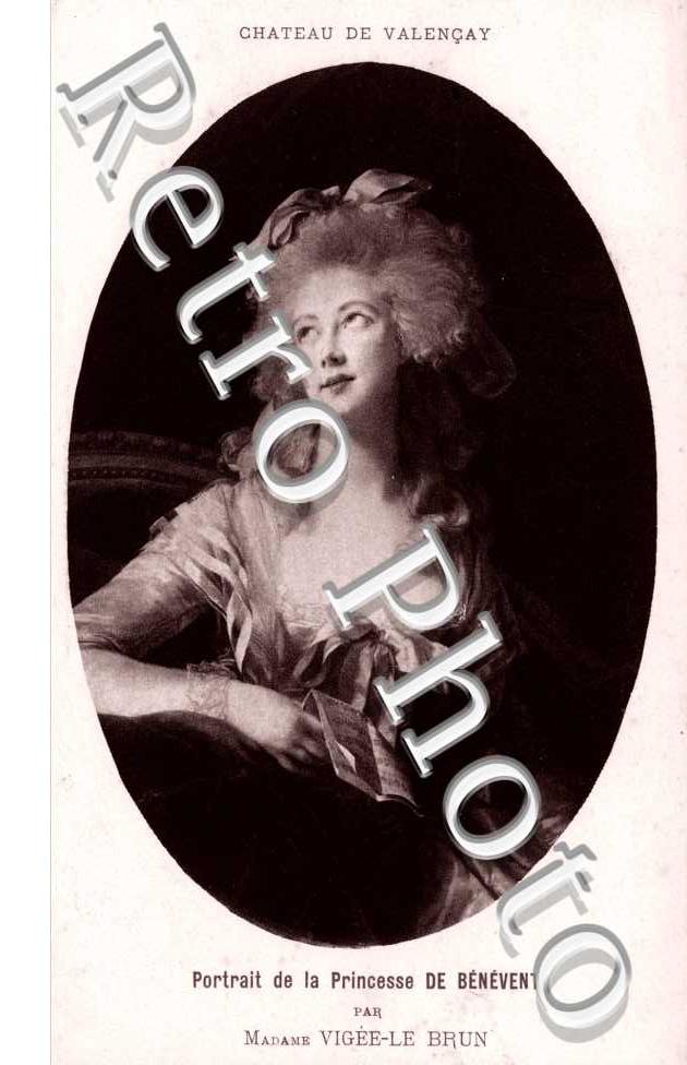 chateau - portrait de la Princesse de Benevent