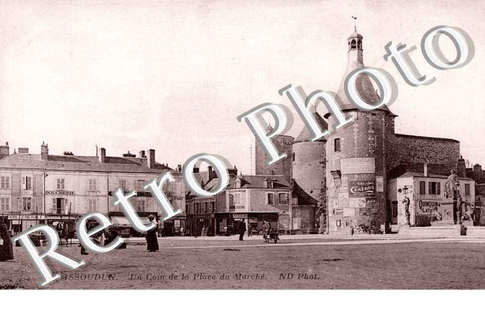 Un coin de la Place du Marche
