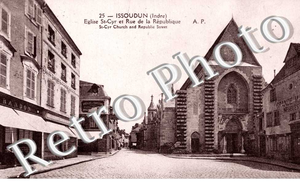 Eglise Saint Cyr et Rue de la Republique