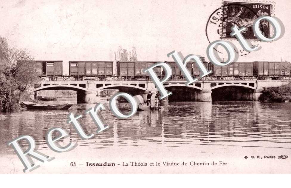 la Theols et le Viaduc du Chemin de Fer