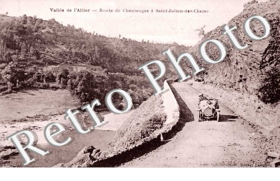 Route de Chanteuges a Saint-Julien-des-Chazes