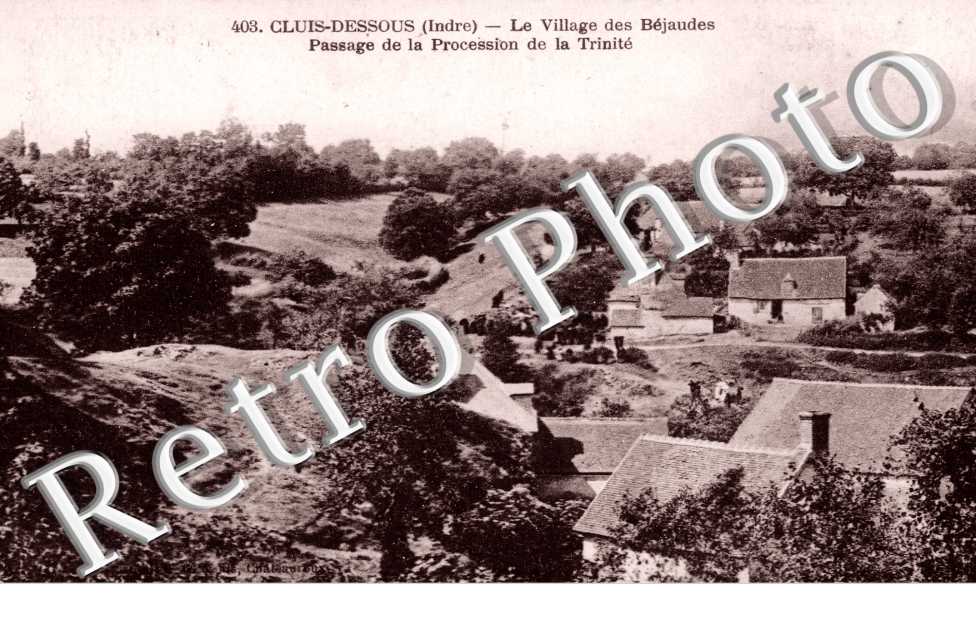 le Village des Bejaudes, Passage de la Procession de la Trinite