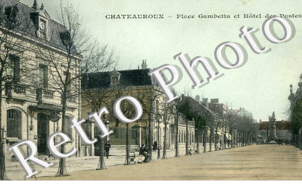 Place gambetta et hotel ds postes