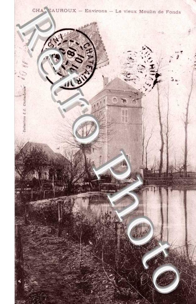 Le vieux moulin de Fonds