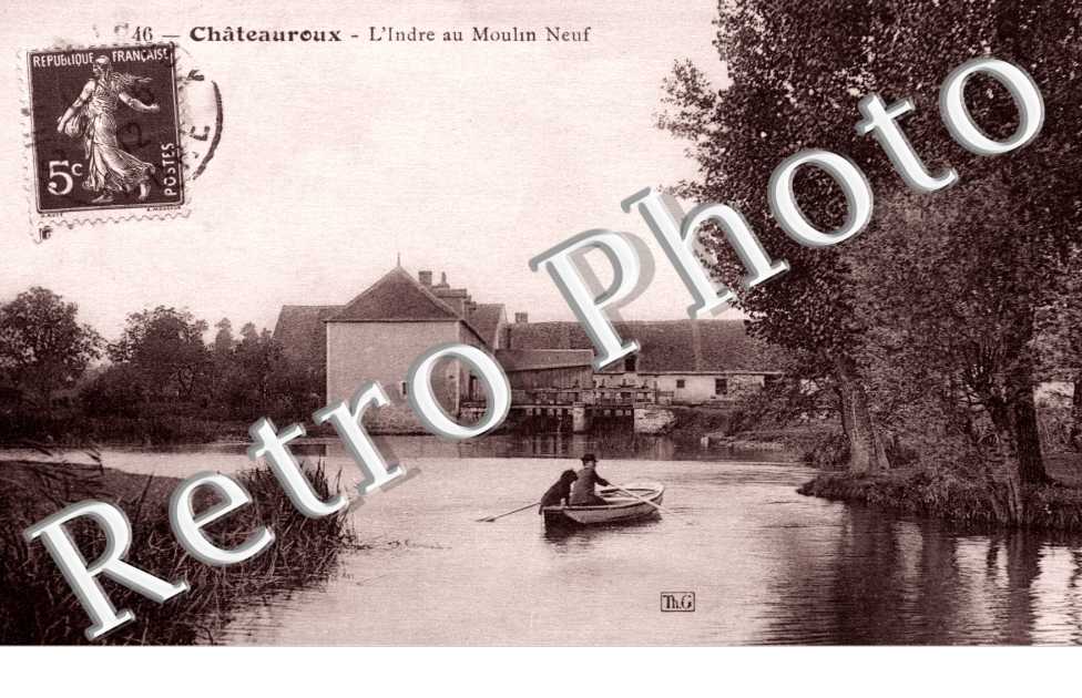 L&#039;indre au Moulin Neuf