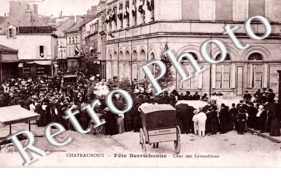 Fete Berichonne  - Char des Lavandieres