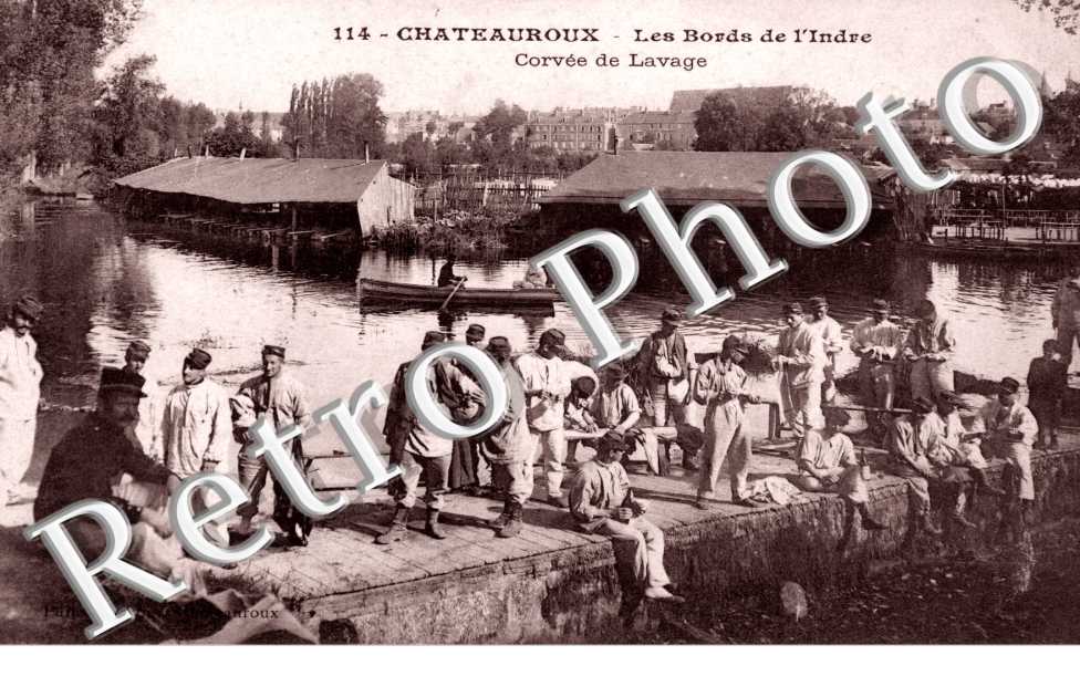 Les Bords de l&#039;Indre - Corvee de Lavage
