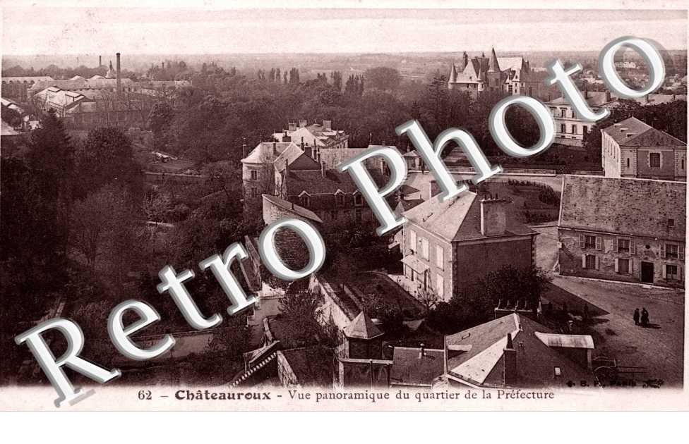Vue panoramique du quartier de la Prefecture