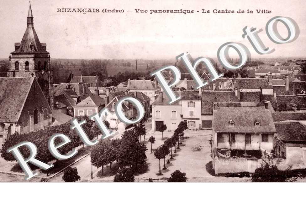 Vue Panoramique, le Centre de la Ville