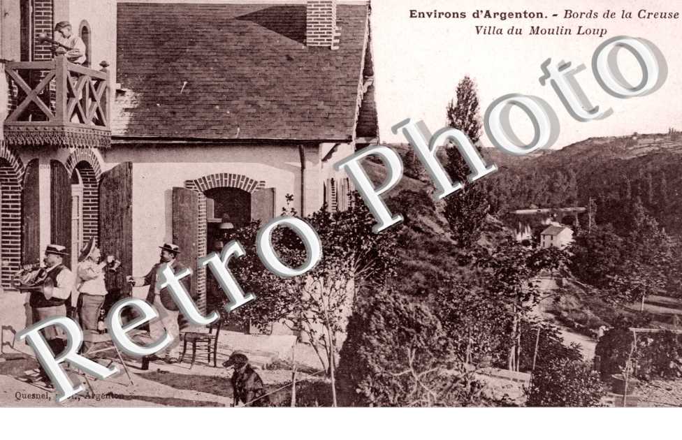 Bords de la Creuse, Villa du Moulin Loup