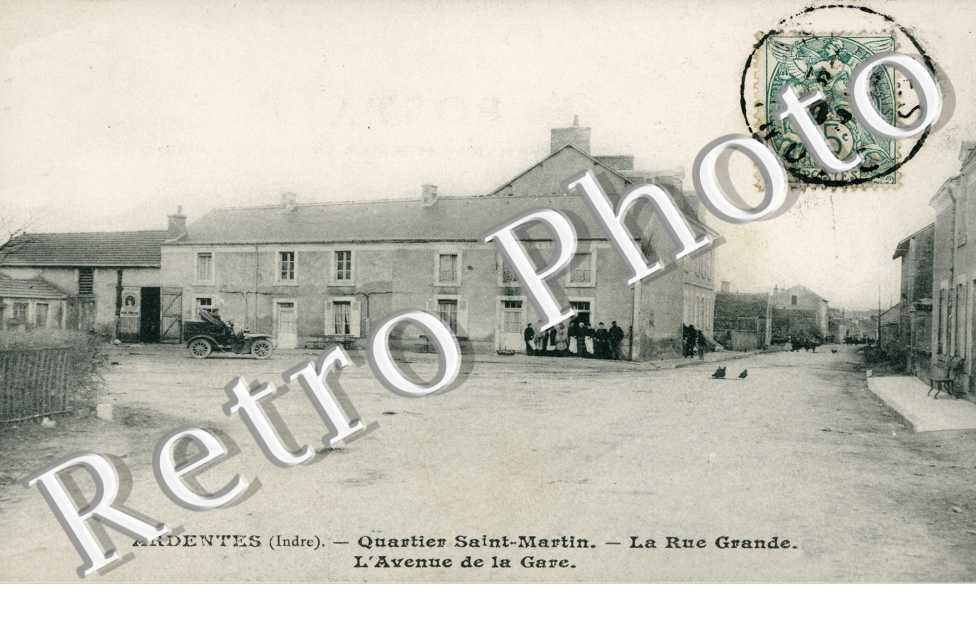 La rue Grande - avenue de la gare
