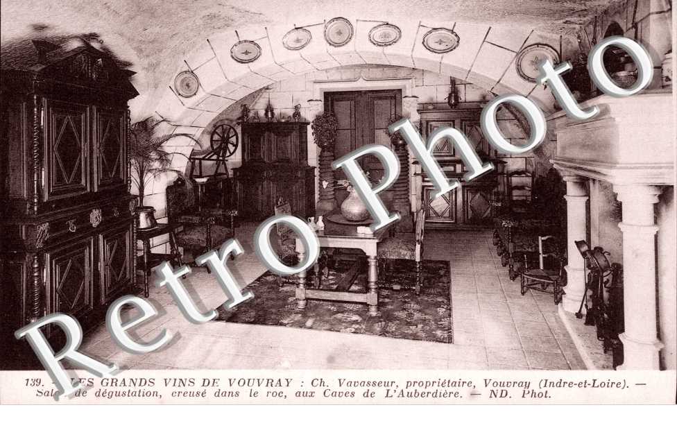 Salon de Degustation aux caves de l'Auberdiere