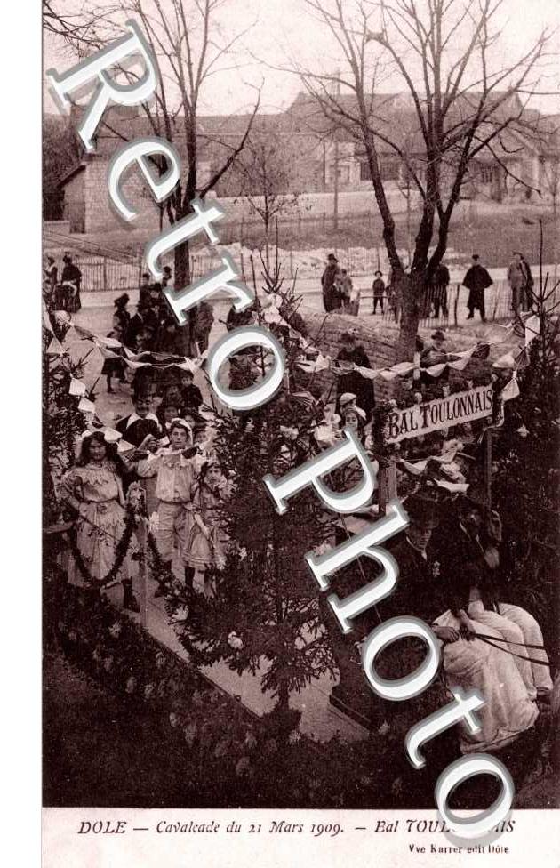 Cavalcade du 21 mars 1909 Bal TOULONNAIS