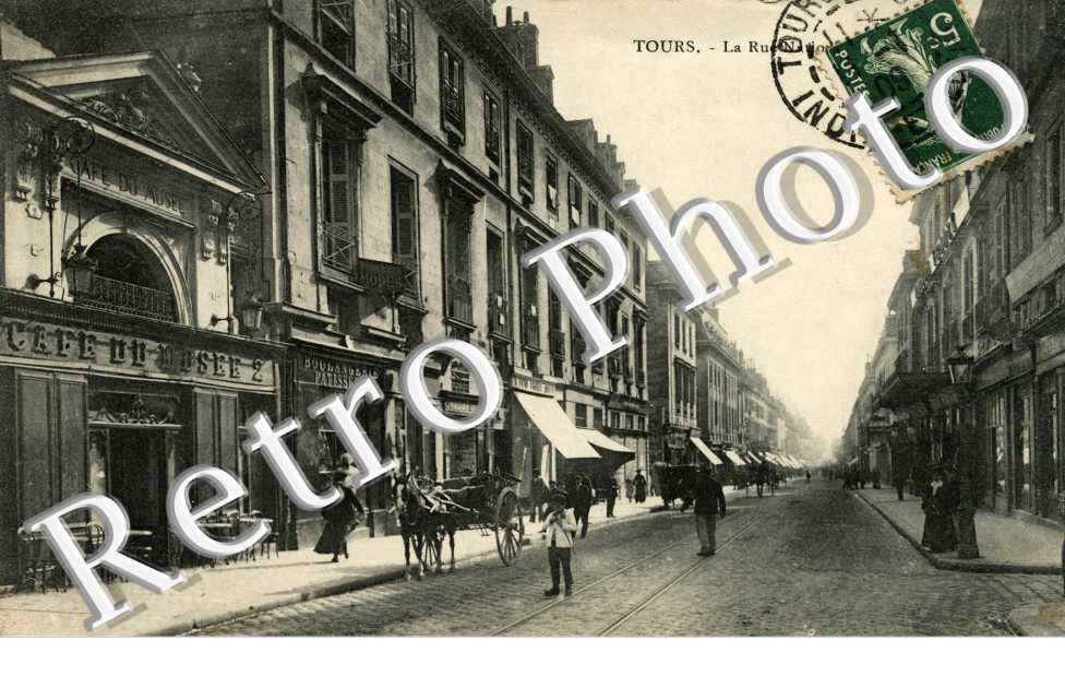 la rue Nationale. Café du Musée