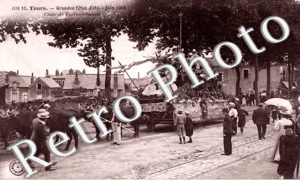 grande fete d'ete - juin 1908