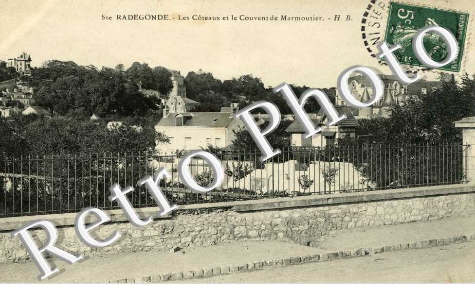 sainte Radegonde, les coteaux et le couvent