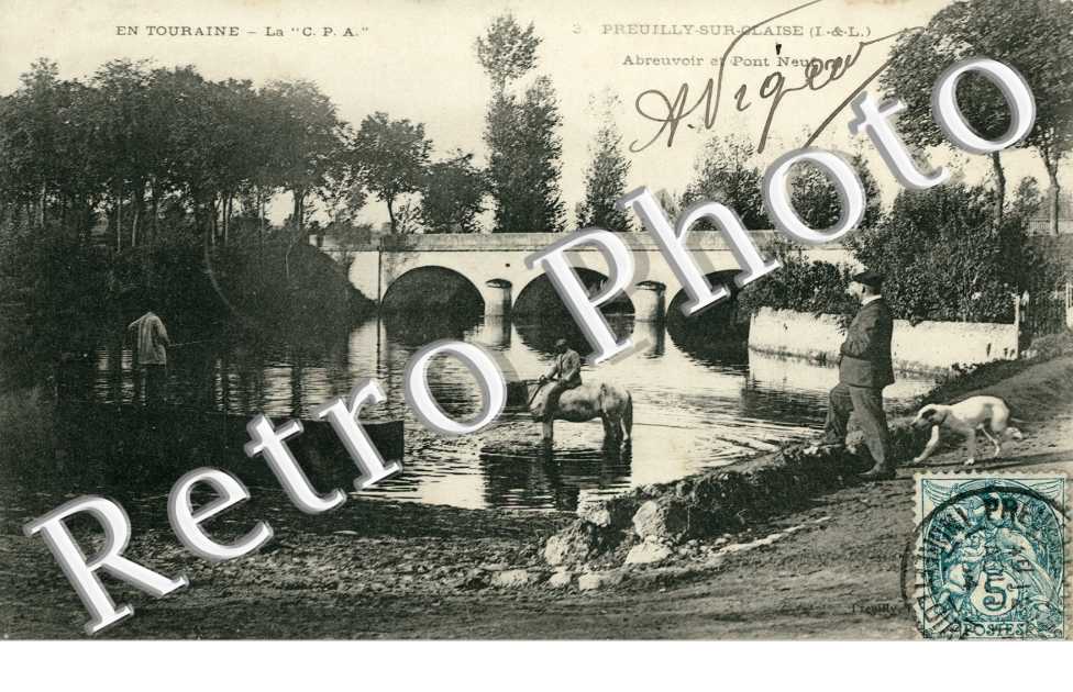 Abreuvoir et pont Neuf