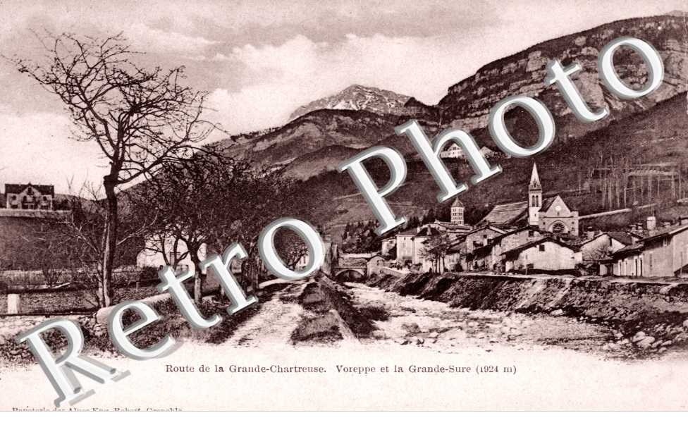Voreppe et la Grande-Sure, Route de la Grande-Chartreuse