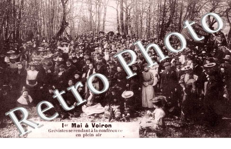 Greve generale, Premier Mai, conference en plein air