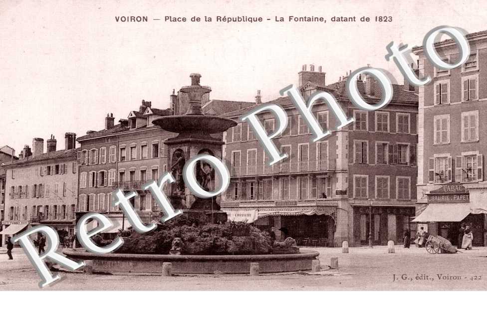Place de la Republique, la Fontaine