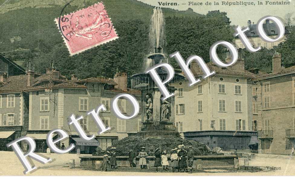 Place de la Republique, la Fontaine