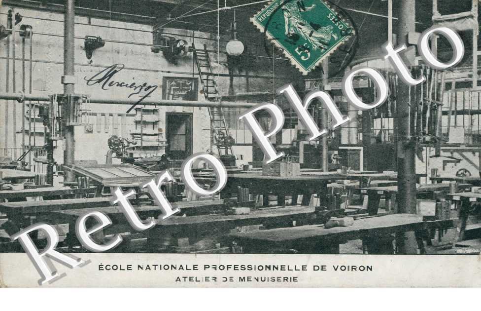 Ecole Nationale Professionnelle de Voiron, Atelier de Menuiserie