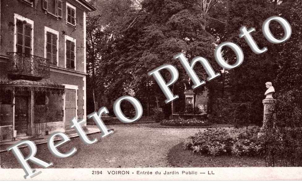 entree du jardin public