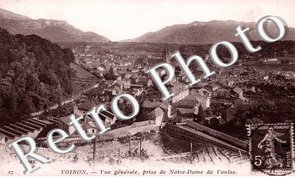 Vue Generale prise de Notre Dame de Vouise