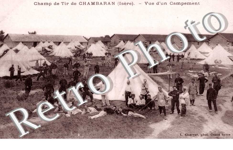 Vue d&#039;un campement
