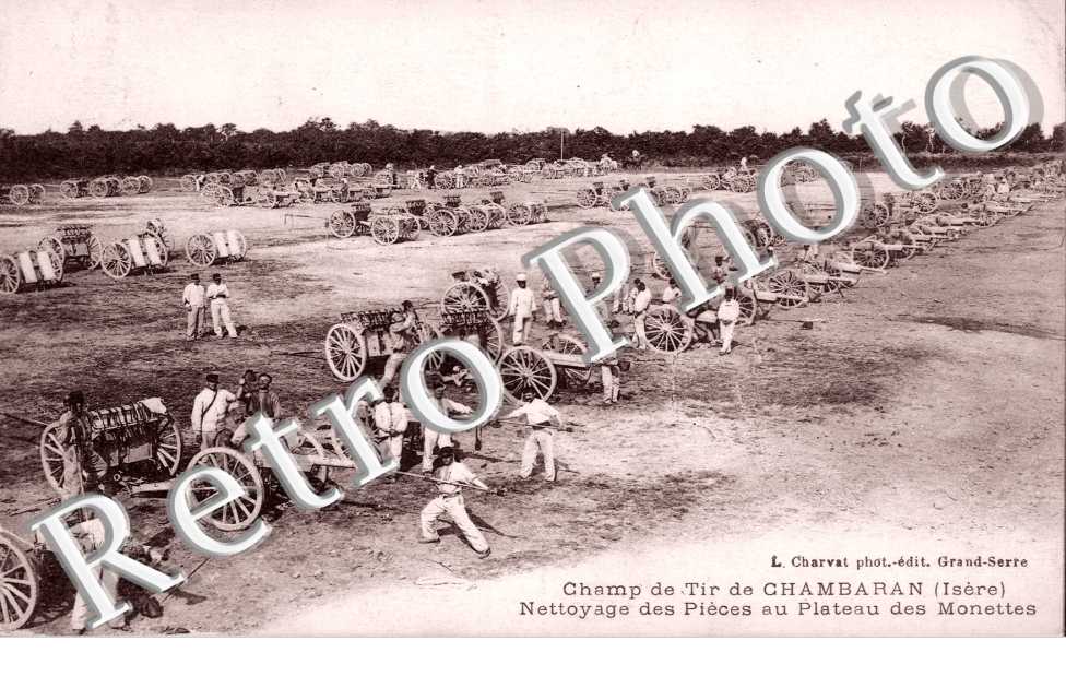 Camp de Chambaran Nettoyage des Pieces