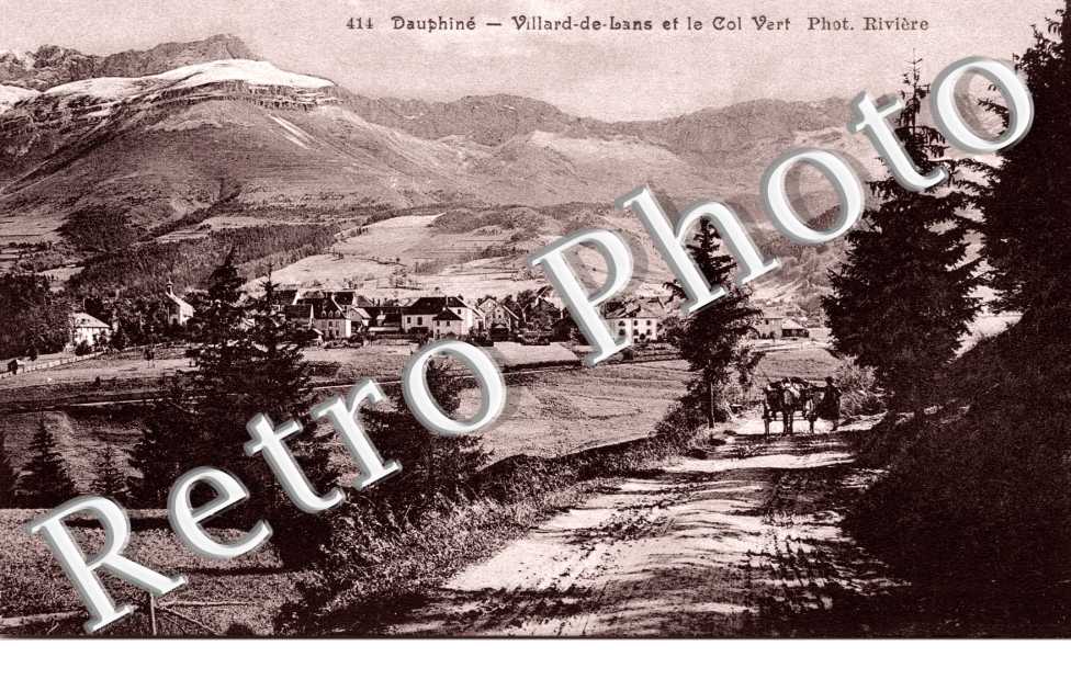 Vue generale et le col Vert