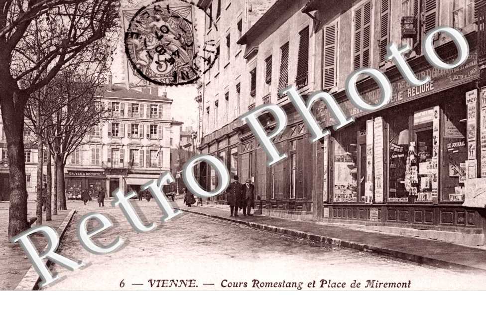 Cours Romestang et Place de Miremont