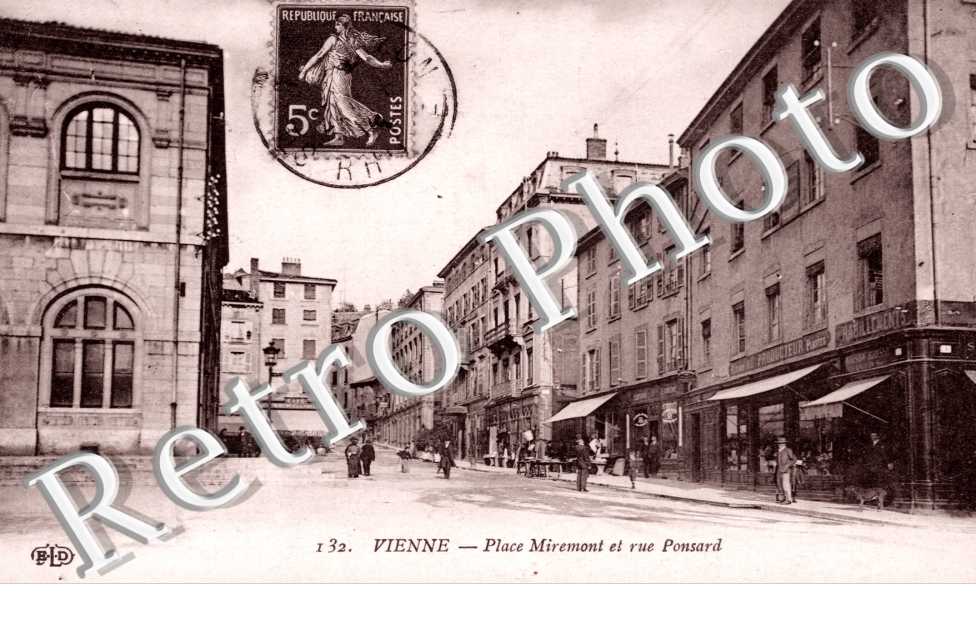 Place Miremont et Rue Ponsard