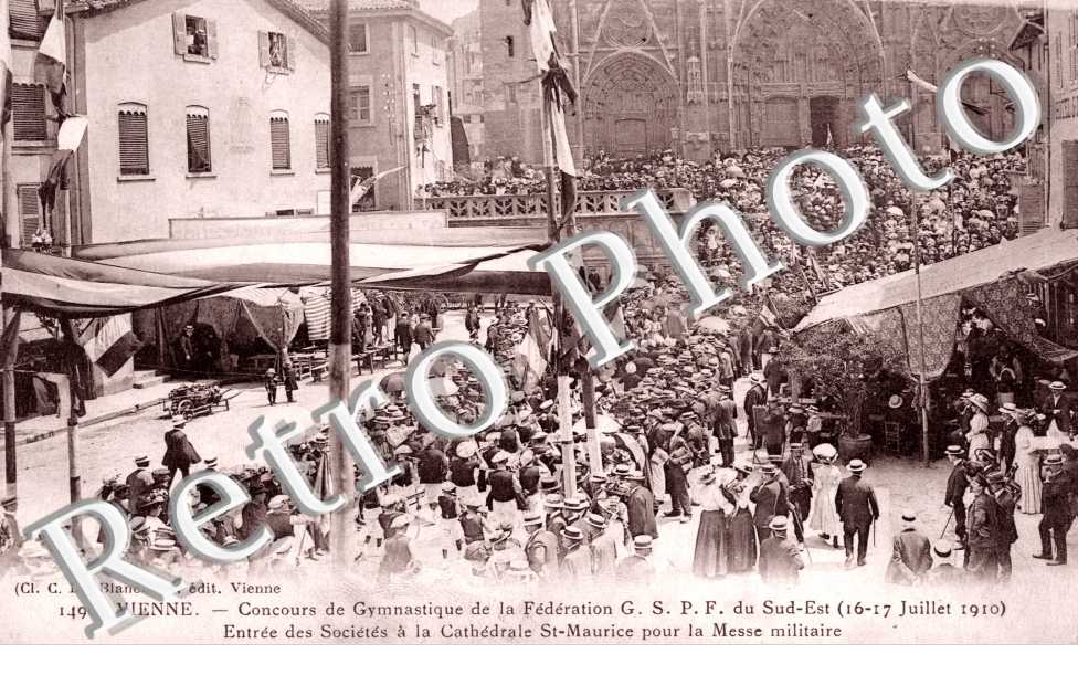 Concours de Gymnastique de la Federation G.S.P.F du Sud-Est, Juillet 1910