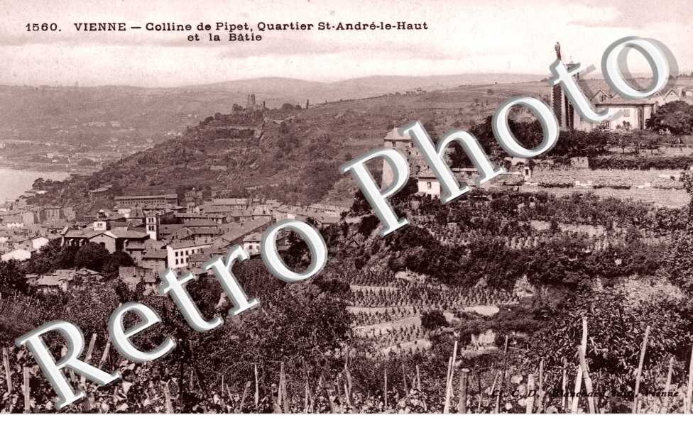 Colline de Pipet, Quartier Saint-Andre-le-Haut et la Batie