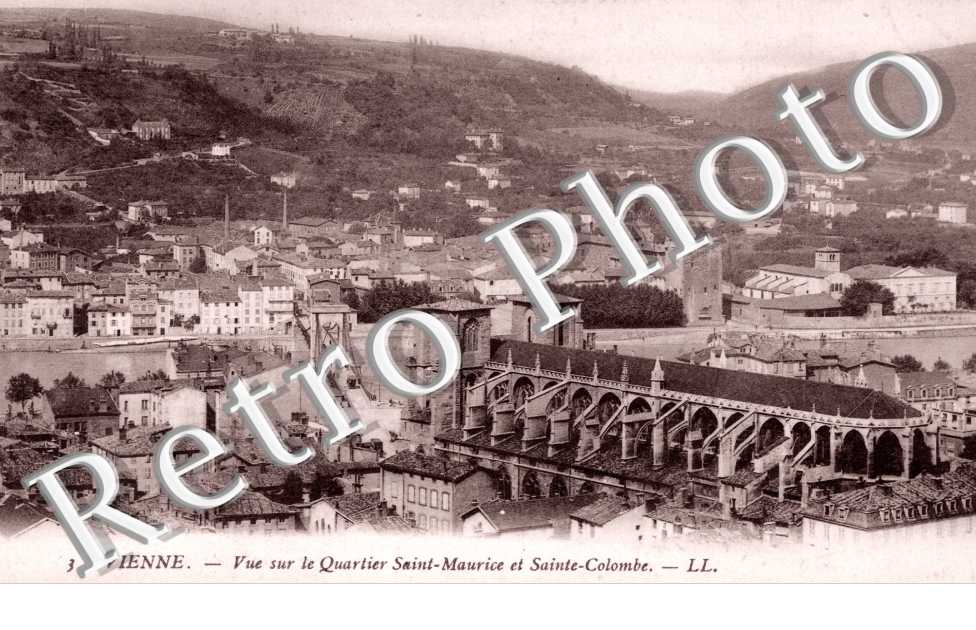 Vue sur le Quartier Saint-Maurice et Sainte-Colombe