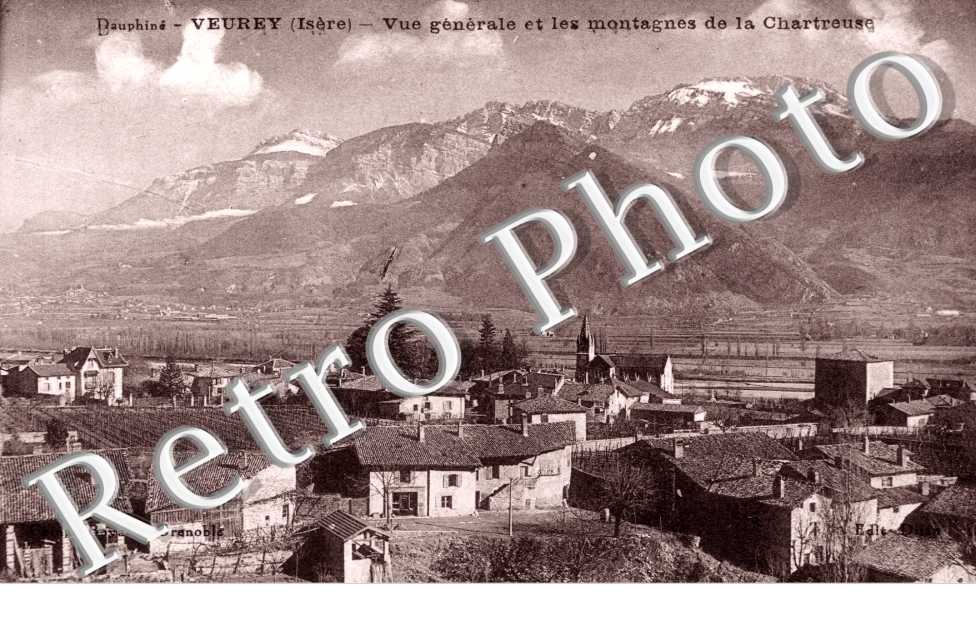 Vue Generale et les Montagnes de la Chartreuse