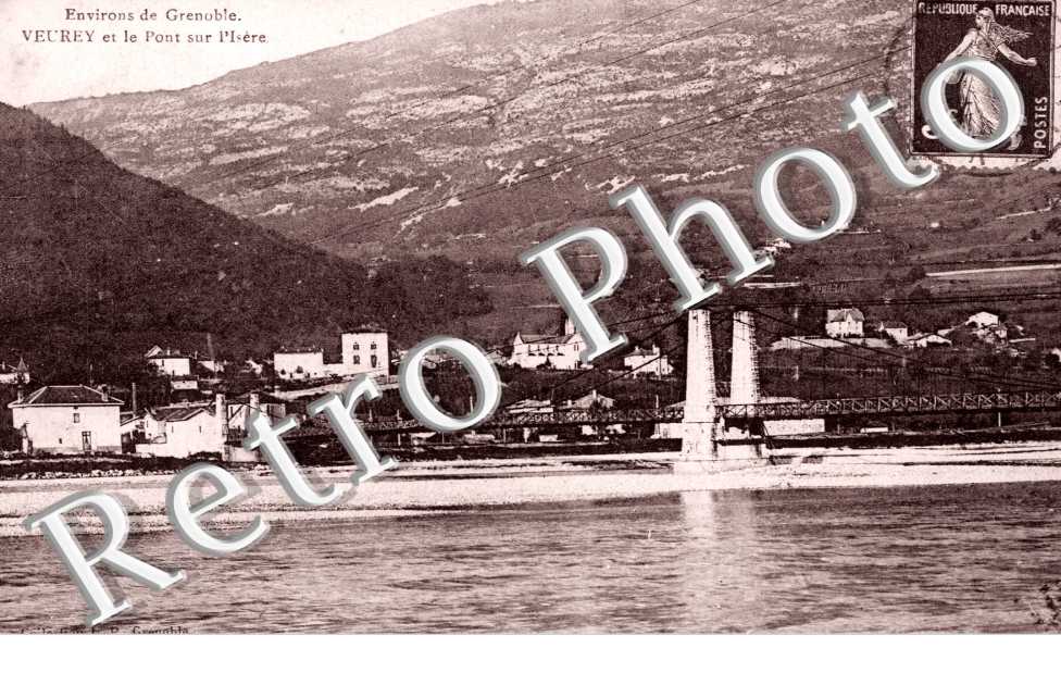 le pont sur l&#039;Isere