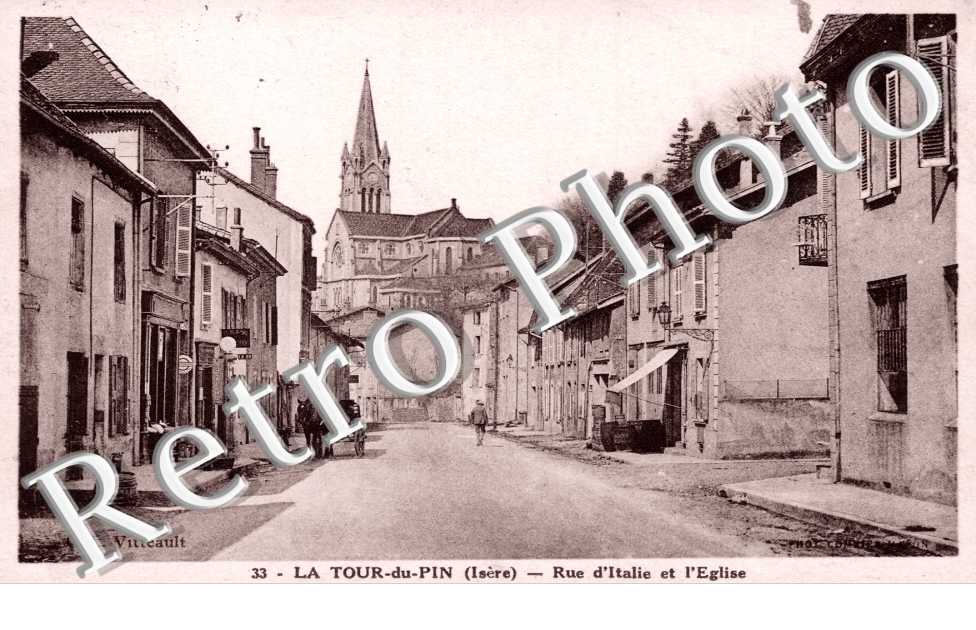 Rue d&#039;Italie et l&#039;Eglise