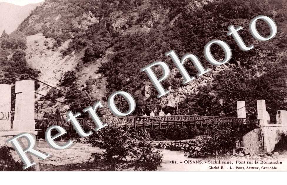 pont sur la Romanche