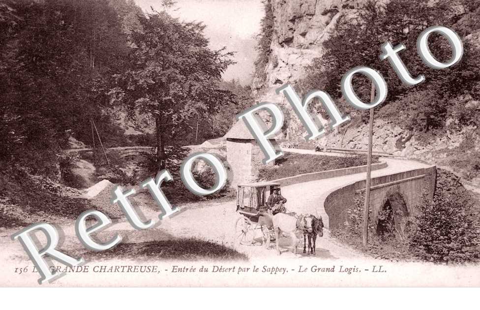 Entrée du désert par le Sappey. Le Grand Logis