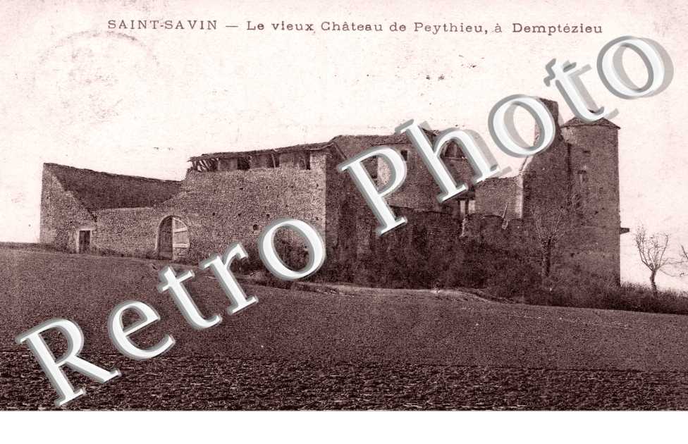 le vieux  Chateau de Peythieu a Demptezieu