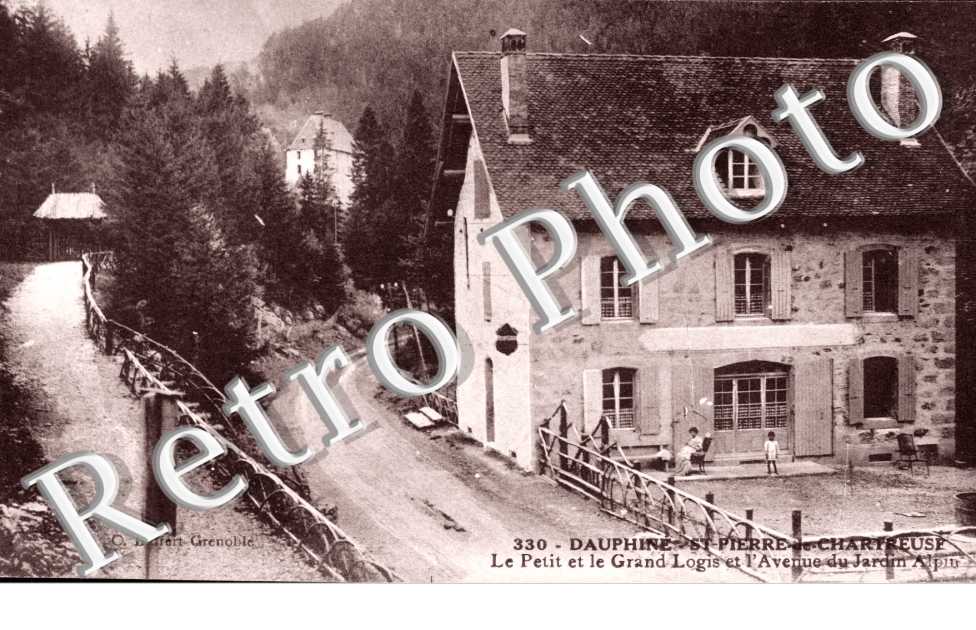 Le Petit et le Grand Logis et l'Avenue du Jardin Alpin