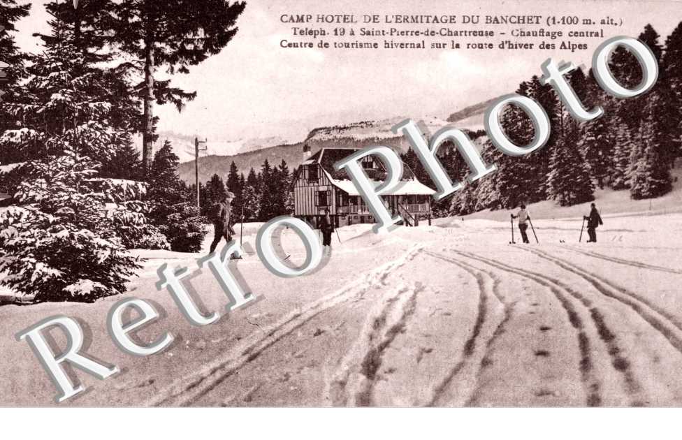 camp hotel de l'ermitage du banchet